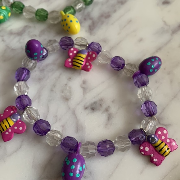 Stretch Easter bracelets - Fun colors - Picture 4 of 6